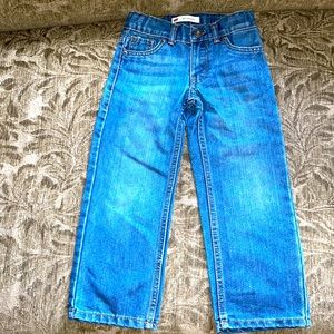 Boys Levi’s 505 jeans. Size 4 regular. Like brand new.